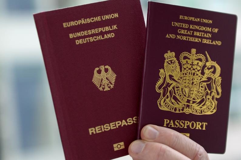гражданство германии с рождения