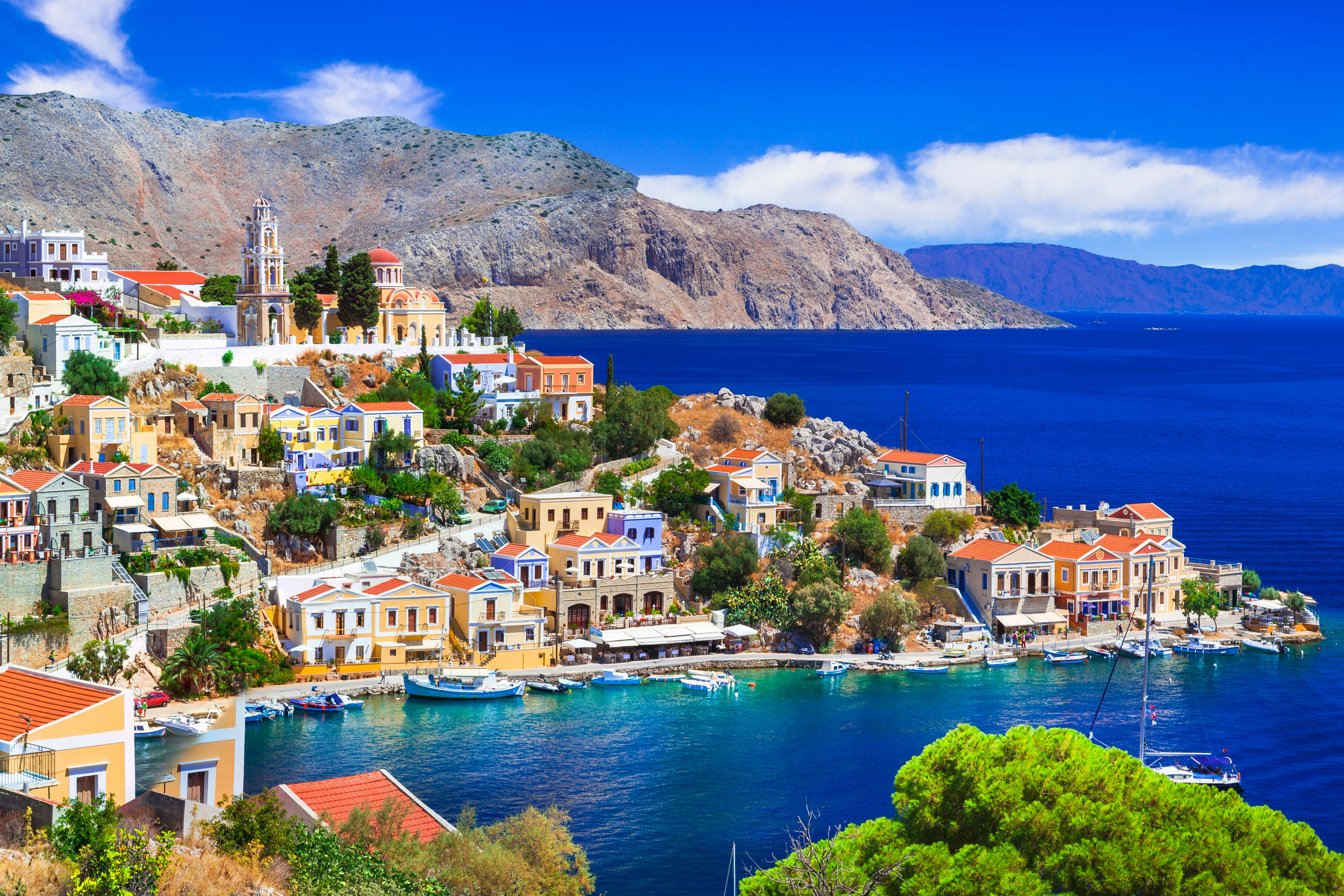 Греческий остров Сими, куда не надо оформлять визу для россиян