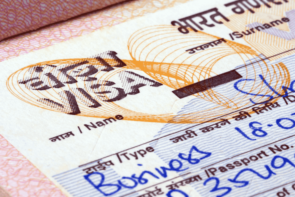 Получение визы в Индию