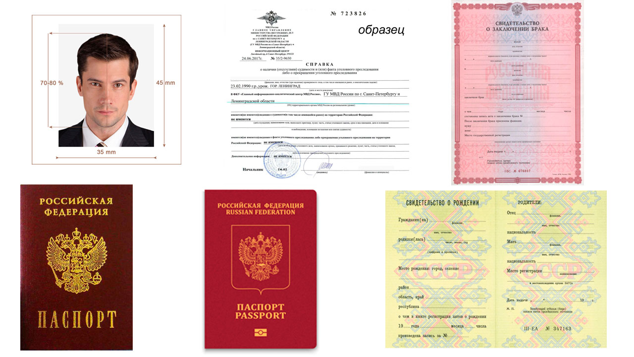 Документы на гражданство Румынии