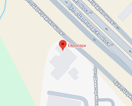 Карта офиса в София