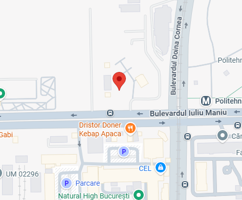 Карта офиса в București
